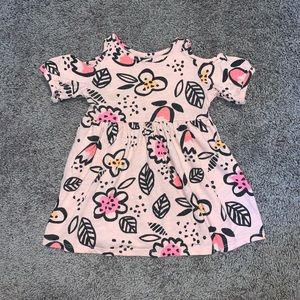 Cat and jack cold shoulder dress